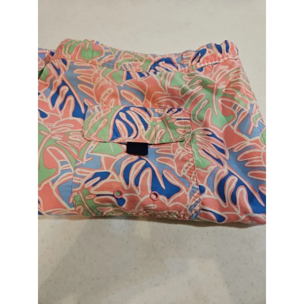 Vineyard Vines Swim Trunks Mens XL‎ Hawaiian Shorts Liner And Drawstring (1775
